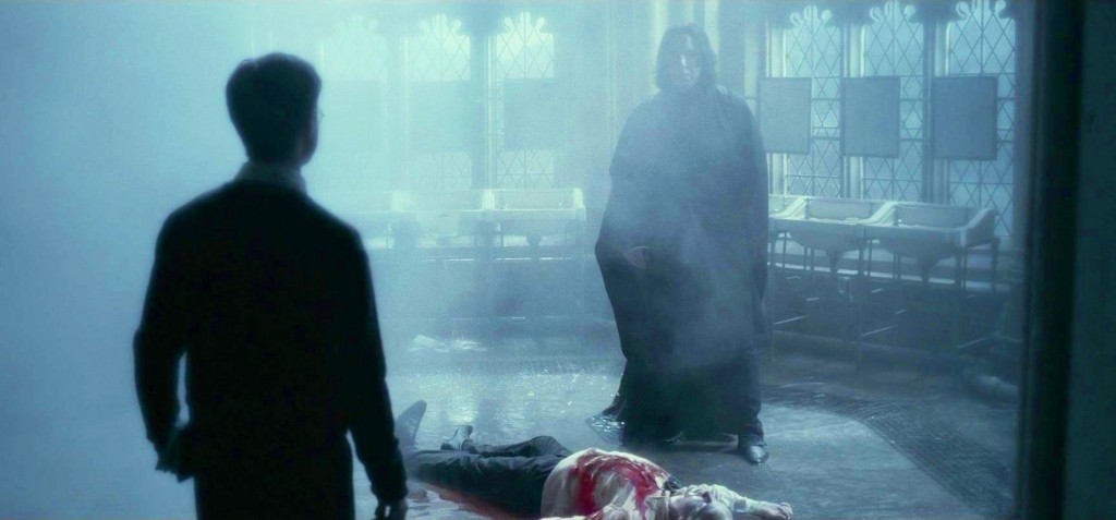 Draco was left with severe injuries when the spell was used in the film Harry Potter and the half blood prince.