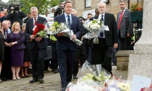 MPs from both sides gather in Jo Cox's home constituency to pay their respects